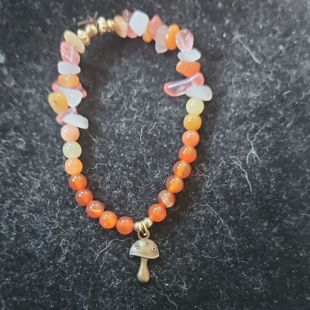 Hand Crafted Hidden Harvest Bracelet - Picture 3 of 5